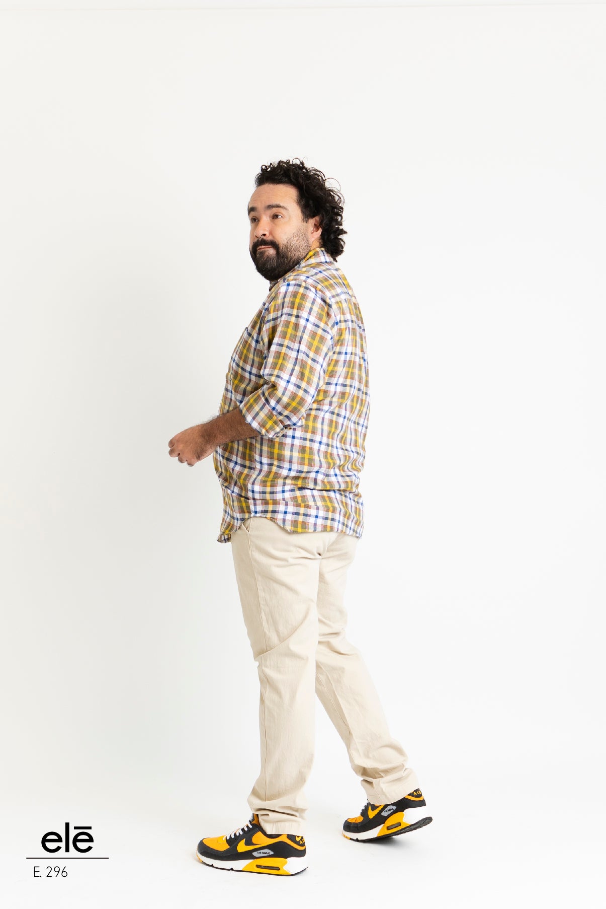 CAMISA CUADROS AZUL, AMARILLO, VERDE