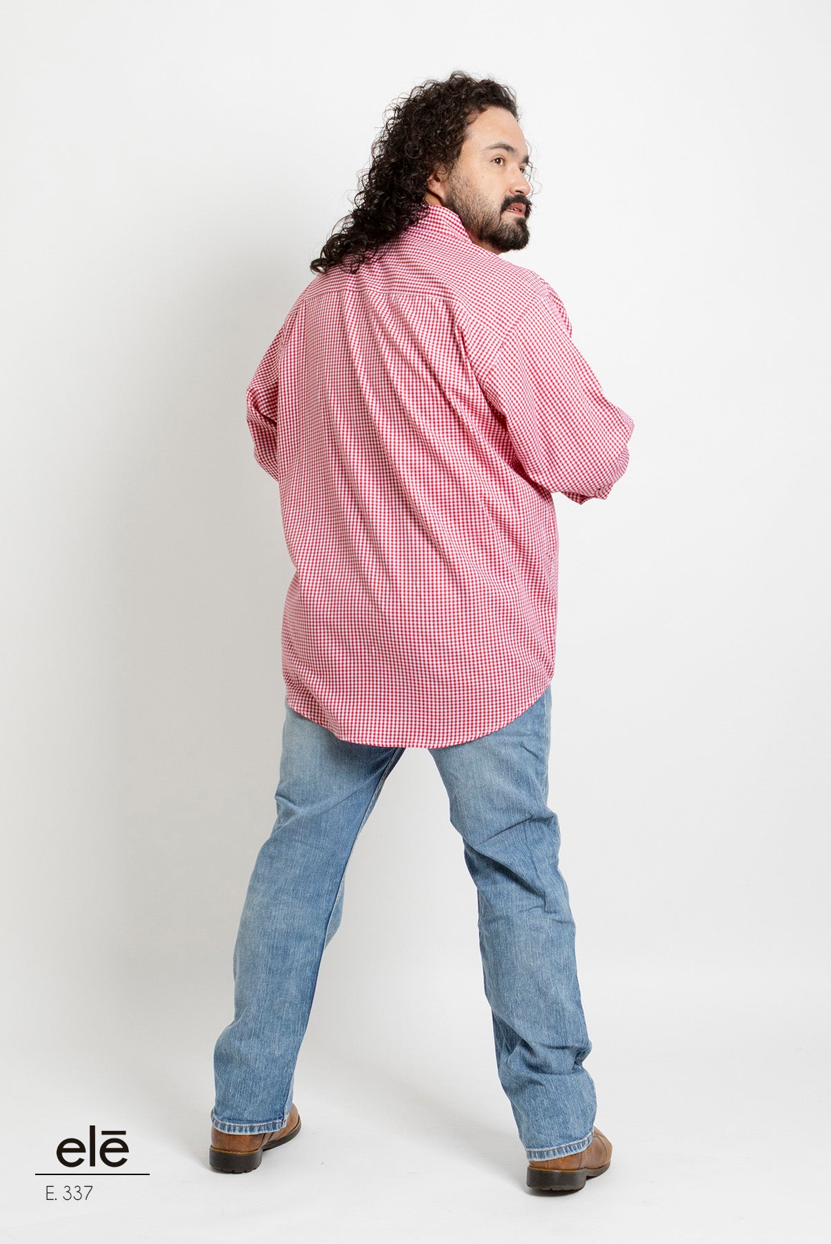 CAMISA CUADROS ROJO Y BLANCO
