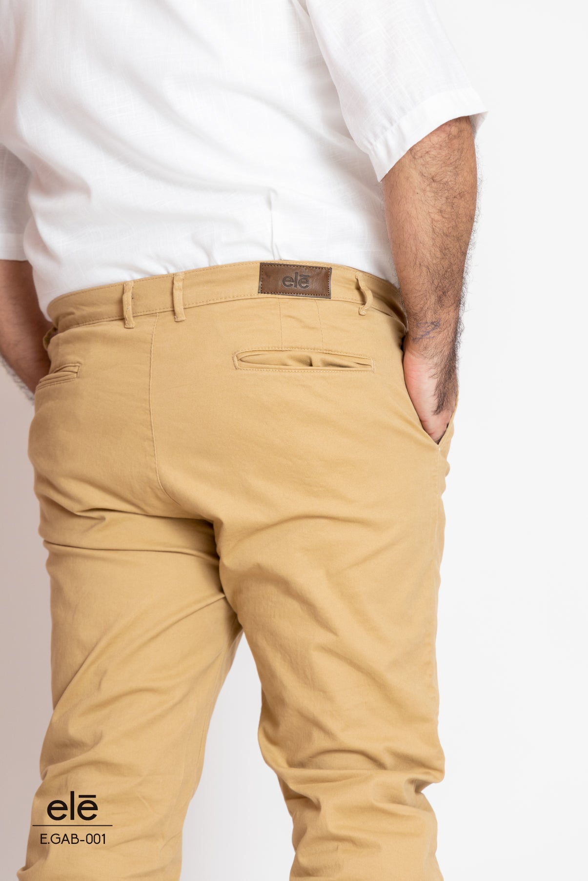 PANTALÓN GABARDINA BEIGE
