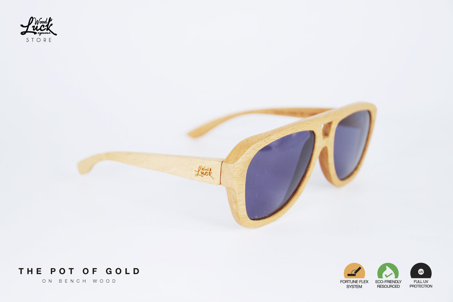 Lentes de Madera Pot Of Gold