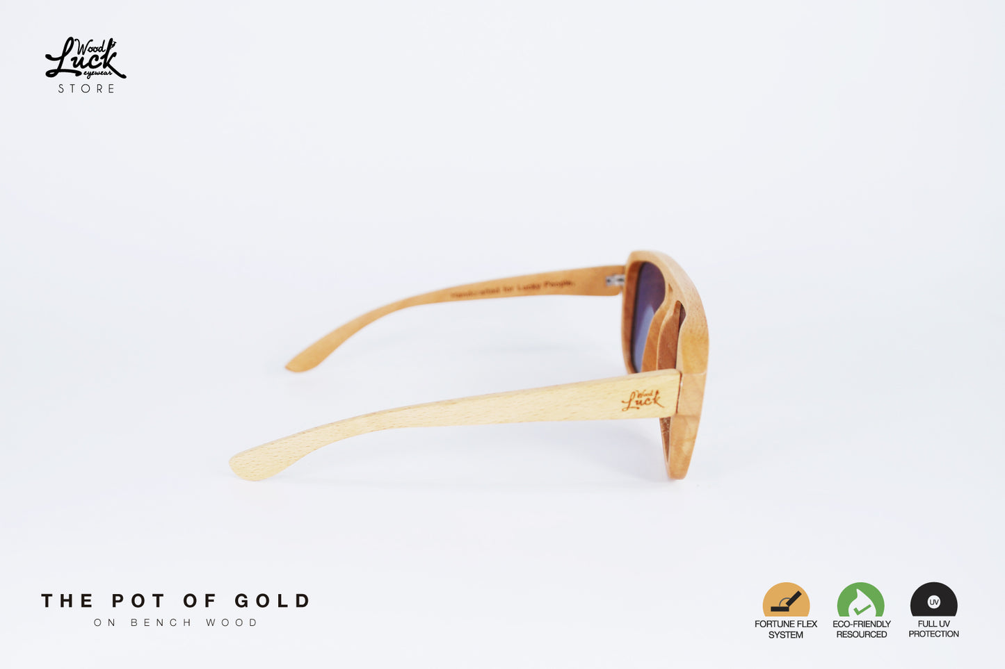 Lentes de Madera Pot Of Gold