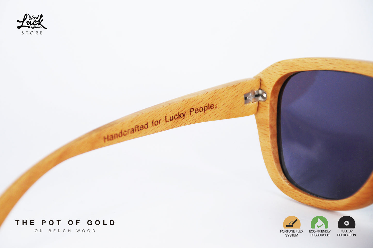 Lentes de Madera Pot Of Gold