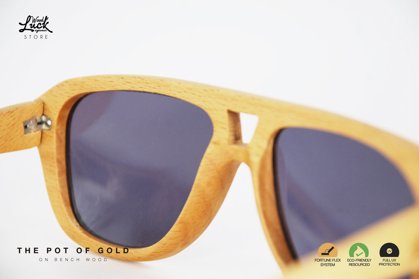 Lentes de Madera Pot Of Gold