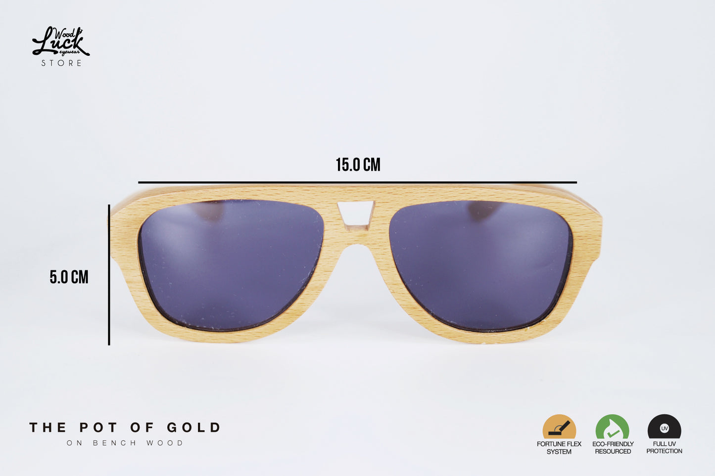 Lentes de Madera Pot Of Gold