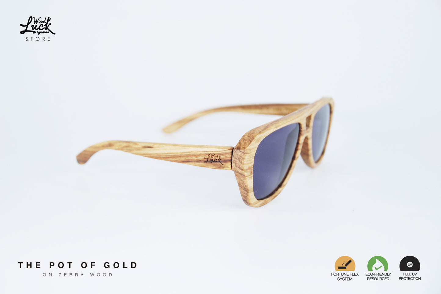 Lentes de Madera Pot Of Gold