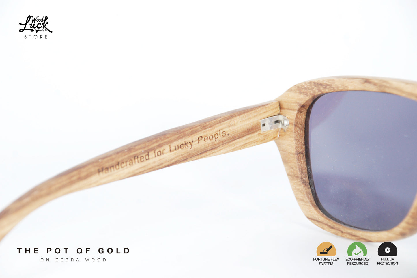 Lentes de Madera Pot Of Gold