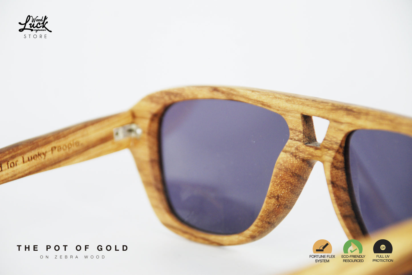 Lentes de Madera Pot Of Gold