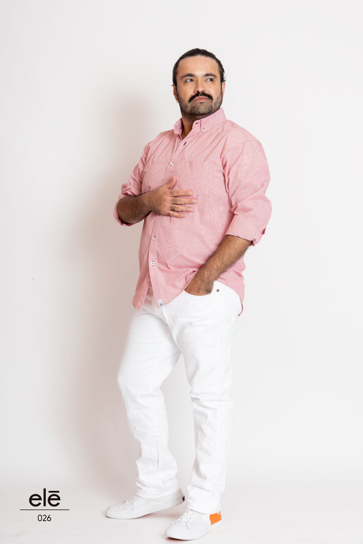 CAMISA CUADROS CHICOS ROJOS
