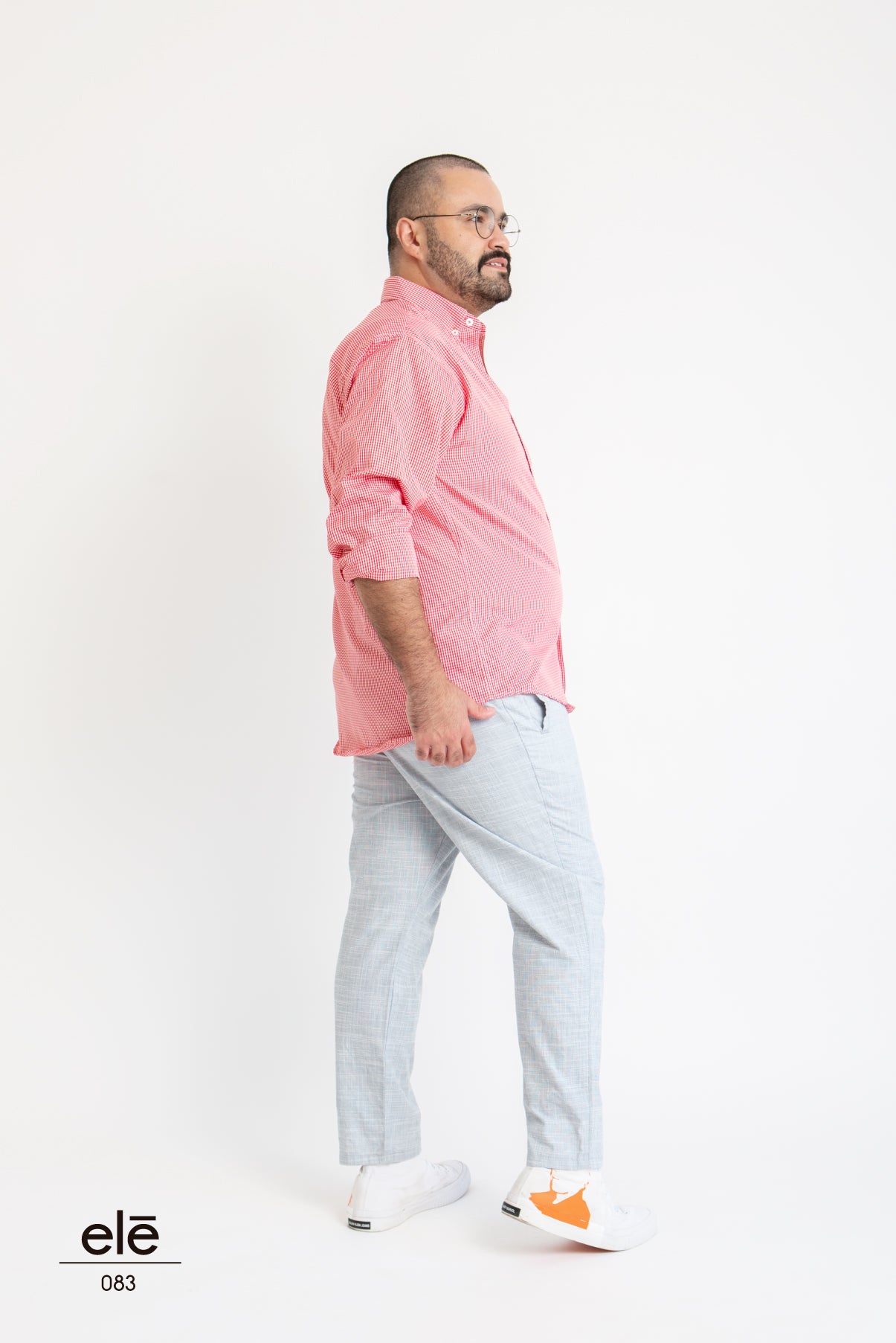 CAMISA CUADROS CHICOS ROJOS