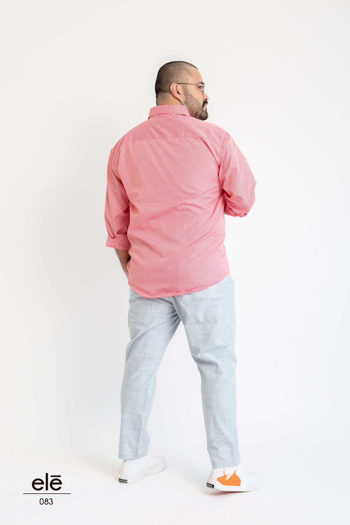 CAMISA CUADROS CHICOS ROJOS