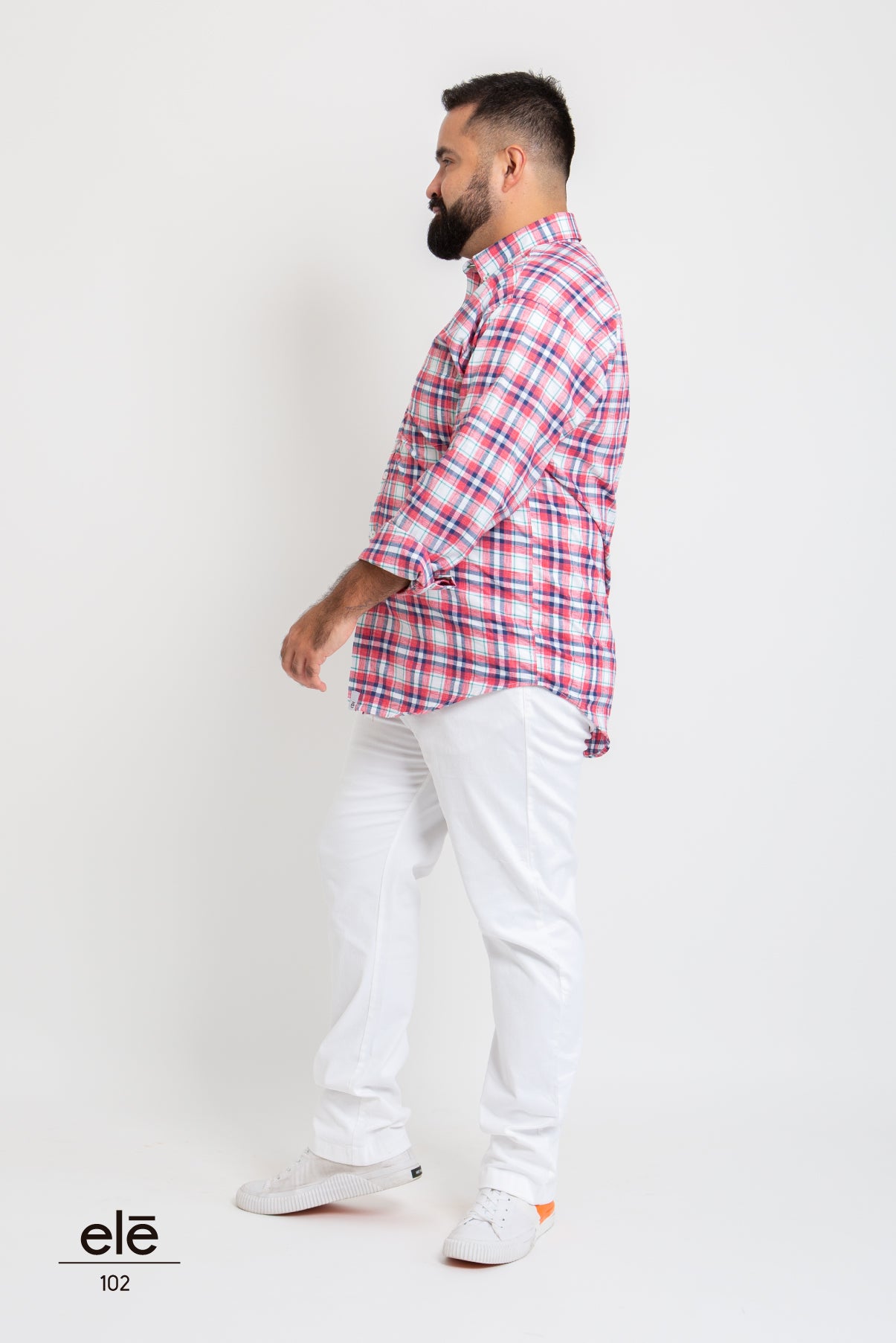 CAMISA CUADROS ROJOS AZUL Y VERDE