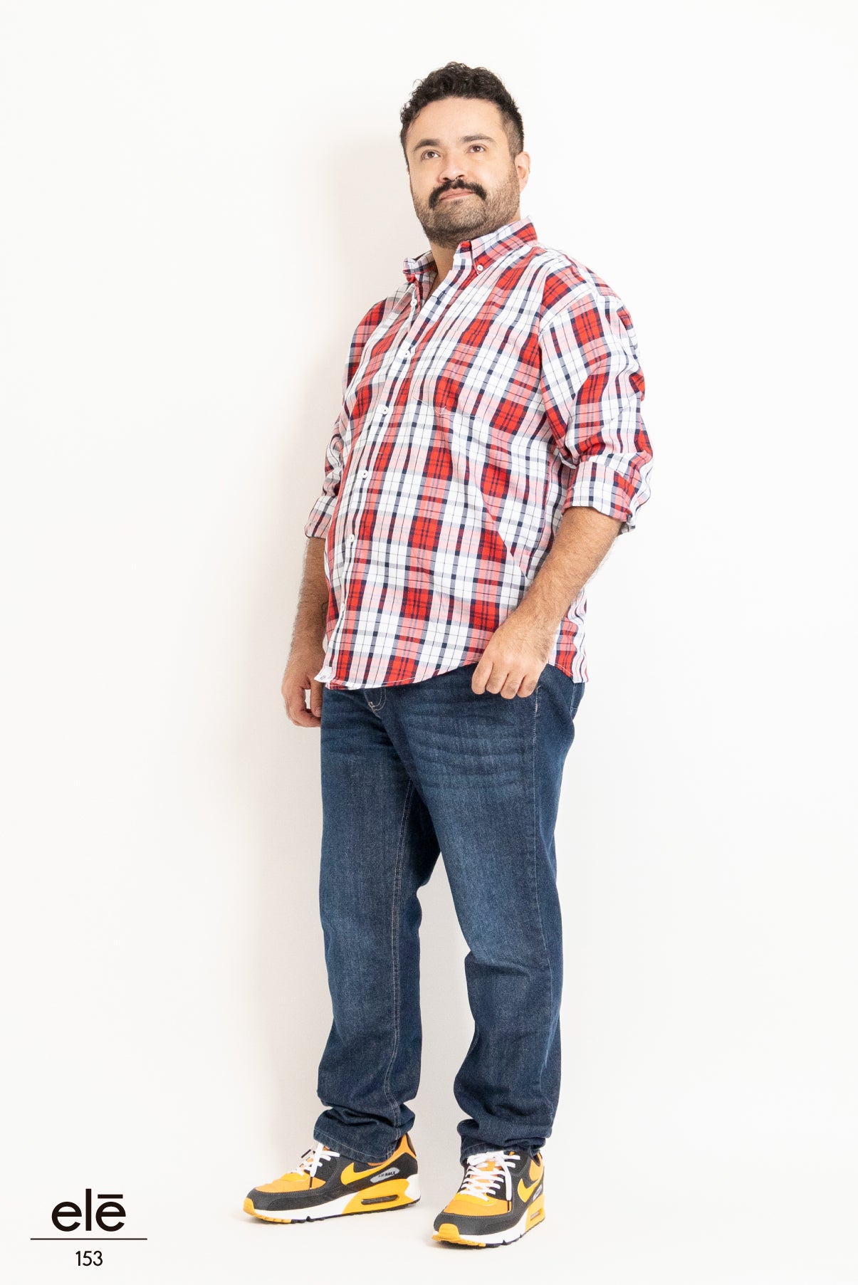 CAMISA CUADROS ROJO