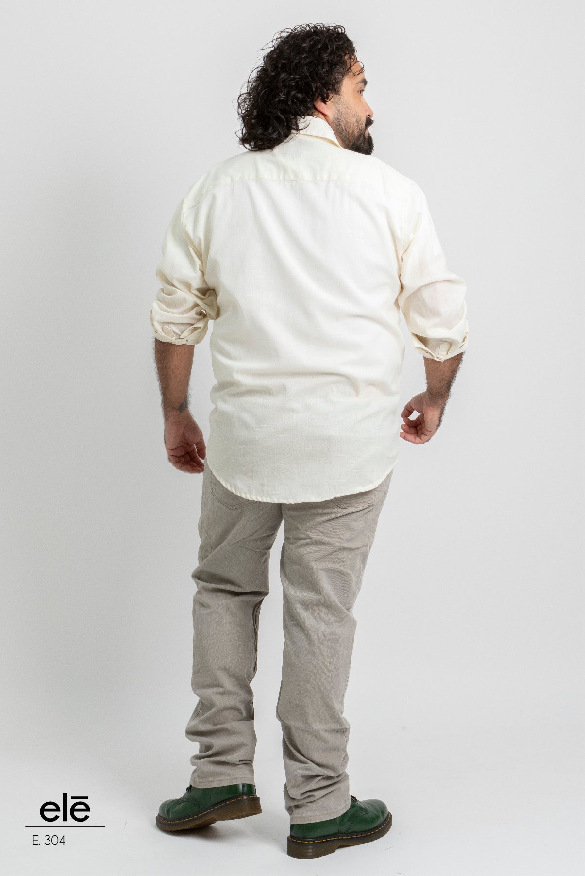CAMISA LISA BEIGE